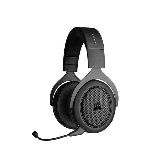 Corsair HS70 Bluetooth Multi-Platform Gaming Headset (Simultaneous Game and Chat Audio, 50mm Neodymium Audio Drivers, Ear Cups fitted with Plush Memory Foam) - Black | CA-9011227-EU MP HEADSET Gamers Point 59.000 