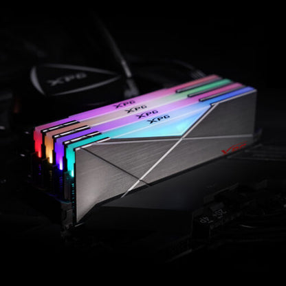 XPG Spectrix D50 16GB(8GBX2) DDR4 3600MHz RGB Grey Memory - GPH Ram Gamers Point 29.000 