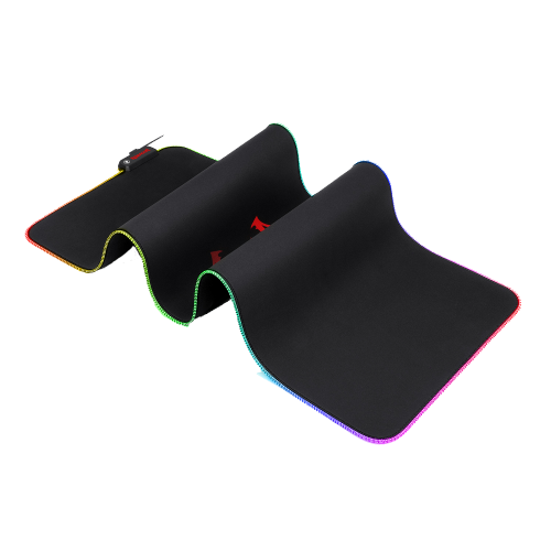 REDRAGON RGB LED LARGE GAMING MOUSE PAD SOFT MATT WITH NONSLIP BASE, STITCHED EDGES (800 X 300 X 3MM) MOUSEPAD Gamers Point 12.000 