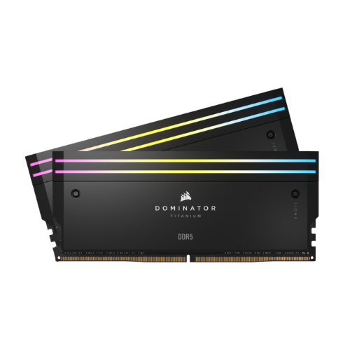 DOMINATOR TITANIUM 96GB (2x48GB) 6400MHz C32 Black - GPH Ram Gamers Point 215.000 