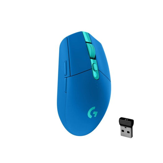 Logitech G305 LIGHTSPEED Wireless Gaming Mouse, Hero 12K Sensor, 12,000 DPI, Lightweight, 6 Programmable Buttons, 250h Battery Life, On-Board Memory, PC/Mac - Blue Logitec MOUSE  Gamers Point