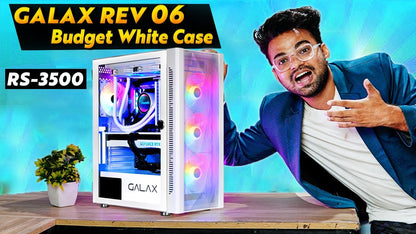 GALAX REVOLUTION-06 ALLSYNC (REV-06-AS) Computer Case Black (4*120mm ARGB Fans) GALAX Case  Gamers Point