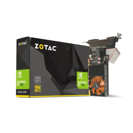 Zotac Nvidia GeForce GT 710 2 GB GDDR3, PCI Express 2.0, 954 MHzClock Speed, 64 bit, Graphics Card BAHRAIN GPU Gamers Point 36.000 