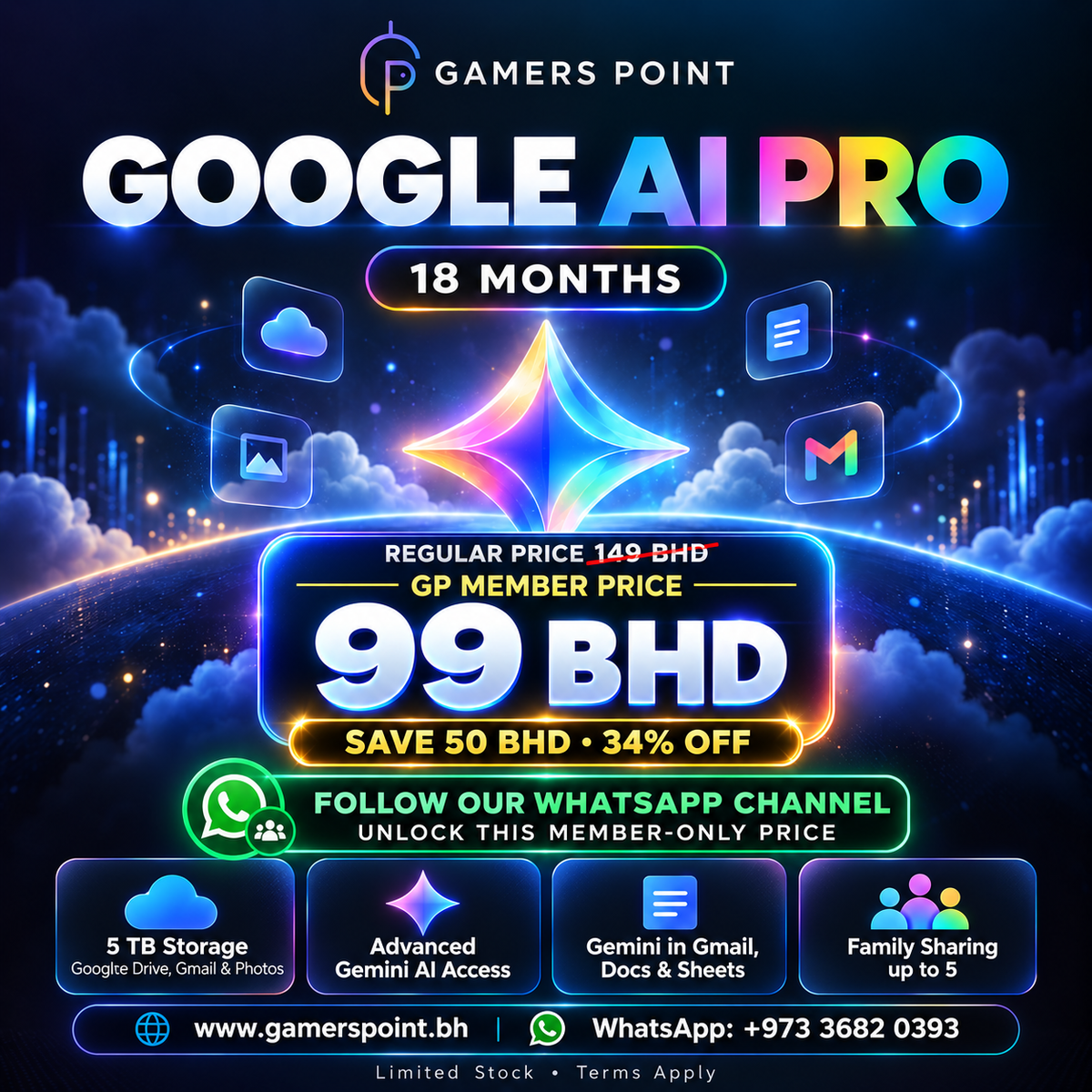 Gamers Point AI Pro Membership 8 Months | Digital Service