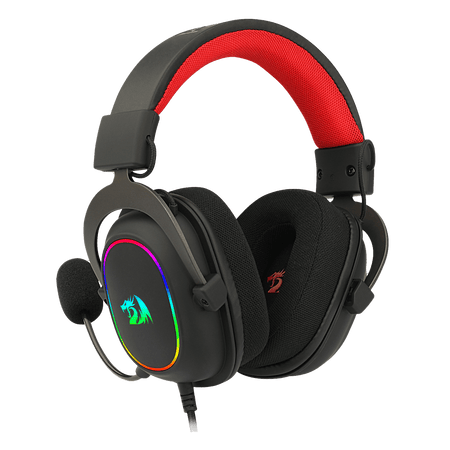 Redragon H510 Zeus-X RGB Wired Gaming Headset - 7.1 Surround Sound - Memory Foam Ear Pads - 53MM Drivers - Detachable Microphone - Multi Platforms Headphone - Compatible with PC/PS4/NS HEADSET Gamers Point 26.000 