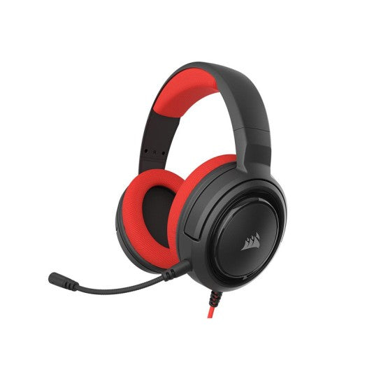 Corsair HS35 STEREO Gaming Headset, Red-MP HEADSET Gamers Point 29.000 