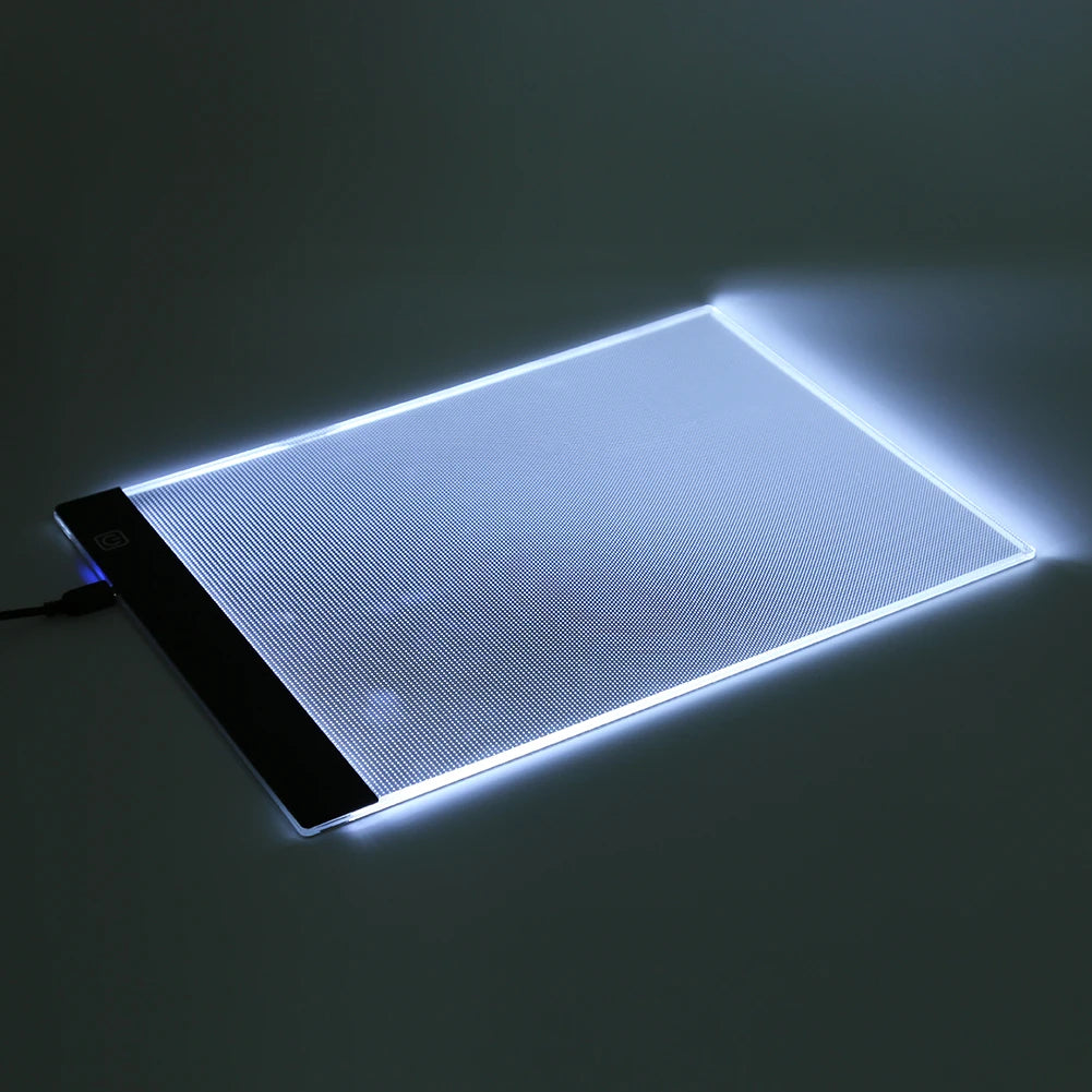 LED Graphic Tablet Writing Painting Light Box Tracing Board Copy Pads Digital Drawing Tablet Artcraft A4 Copy Table LED Board