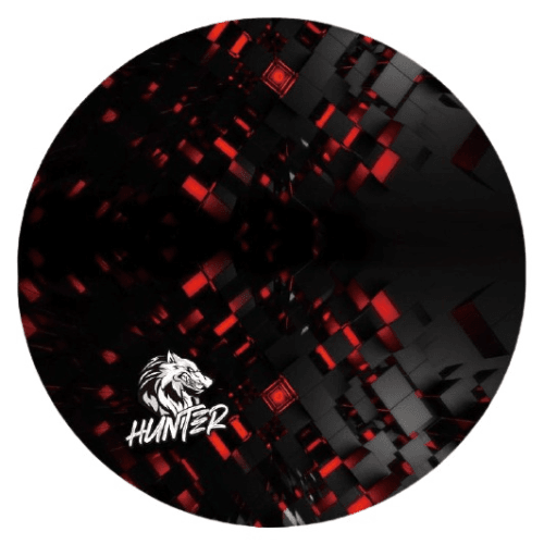 HUNTER gaming Chair Floor Mat V1 BLACK 1000x1000x3mm Gamers Point Chair Floor Mat  Gamers Point