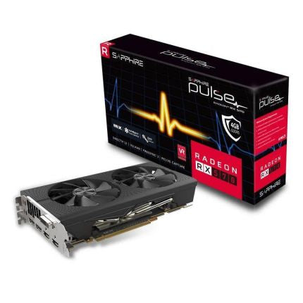 بطاقة رسومات Sapphire Pulse Radeon RX 570 سعة 4 جيجابايت GDDR5 | ناسخ راديون RX 570 4 جيجا كرت شاشة