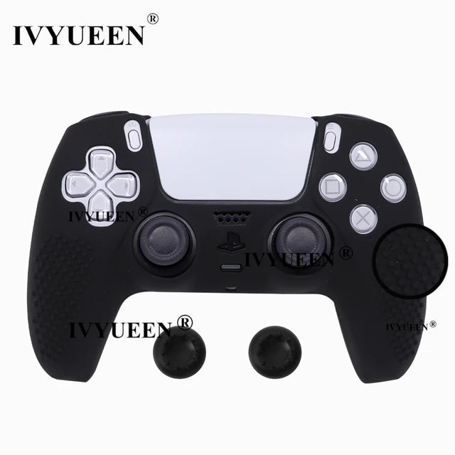 IVYUEEN Studded Protective Cover Skin for PlayStation 5 DualSense PS5 Controller Silicone Gamepad Case ThumbSticks Grips - AliExpress 44  Gamers Point 2.800 