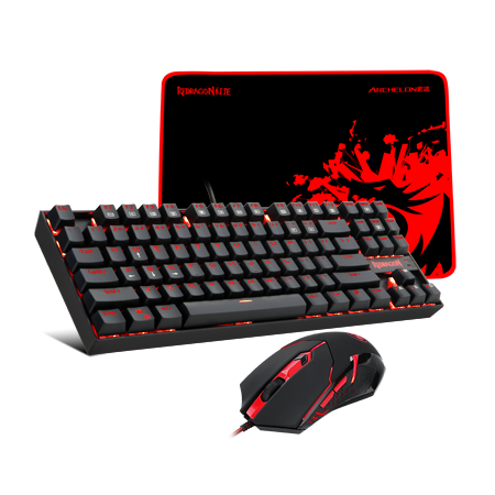 Redragon K552-BA PC GAMER VALUE COMBO SET Key Board Gamers Point 27.000 