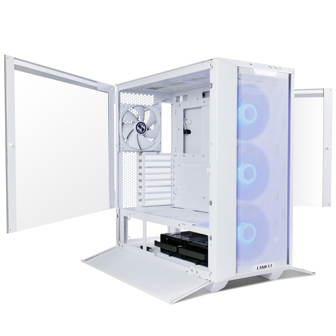 Lian Li Lancool III Mesh RGB E-ATX Mid Tower Modular Case-WHITE Cases Gamers Point 79.000 