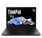 Lenovo ThinkPad T14s Gen 1 14" Core i7 10th Gen 16GB RAM 512GB SSD Refurbished Laptop, supplier model photo 1