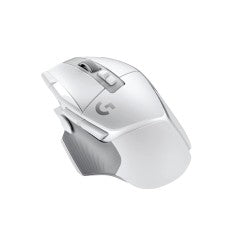 Logitech G502 X Wired Gaming Mouse - LIGHTFORCE hybrid optical-mechanical primary switches, HERO 25K gaming sensor, compatible with PC - macOS/Windows - White