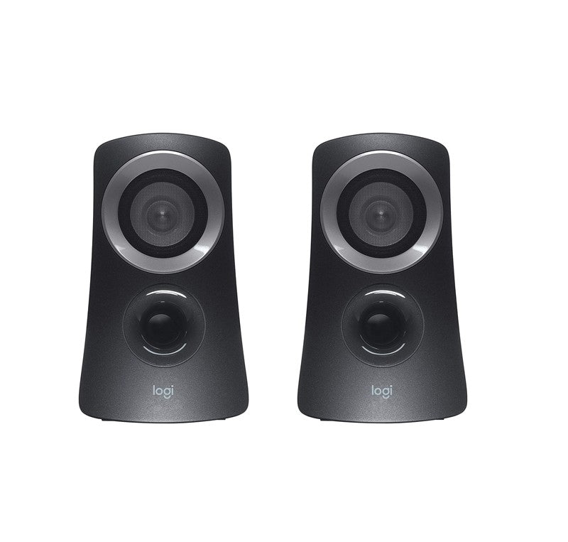 Logitech Z313 2.1 Multimedia Speaker System with Subwoofer, Full Range Audio, 50 Watts Peak Power, Strong Bass, 3.5mm Inputs, PC/PS4/Xbox/TV/Smartphone/Tablet/Music Player - Black MP SPEAKER Gamers Point 29.000 