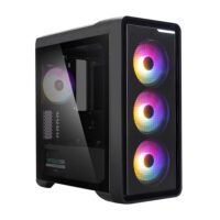 Zalman M3 Plus RGB MATX Mini Tower Gaming Case - Black - BAHRAIN Cases Gamers Point 35.000 