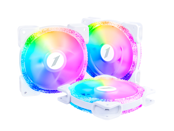 M1-D White First Player Case Fans (Pack of 3) - GPH Fans Gamers Point 24.000 