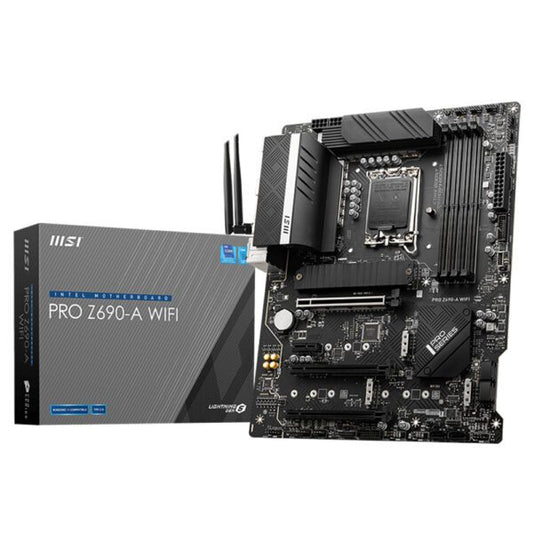 MSI PRO Z690-A WiFi DDR4 Pro Series ATX Motherboard -Now Buy From Gamers Point Store Arad With Best Discounted Price Call Us Now +973-36820393 Delivery available to all bahrain Intel Motherboard Gamers Point 95.000 