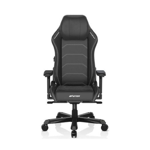 DXRacer Master Series Gaming Chair V2, Microfiber Leather, 4D Armrests, Multi-functional Tilt, 3" Casters, High Density Mold Shaping Foam, 220lbs Recommended Weight, Black | DMC-I238S-N-N1-A3