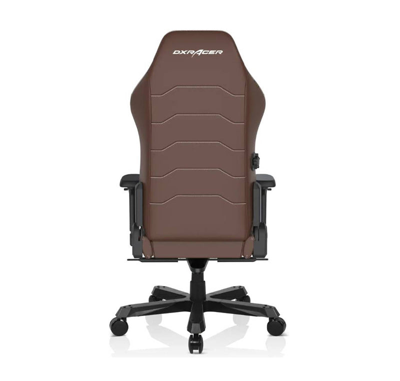 DXRacer Master Series Gaming Chair V2, Microfiber Leather, 4D Armrests, Multi-functional Tilt, 3" Casters, High Density Mold Shaping Foam, 220lbs Recommended Weight, Brown | DMC-I238S-C-A3