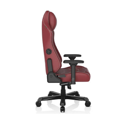 DXRacer 1238S Master Series Gaming Chair, Microfiber Leather, 4D Armrests, Multi-functional Tilt, 3" Casters, High Density Mold Shaping Foam, 220lbs Recommended Weight, Red | DMC-I238S-R-A3