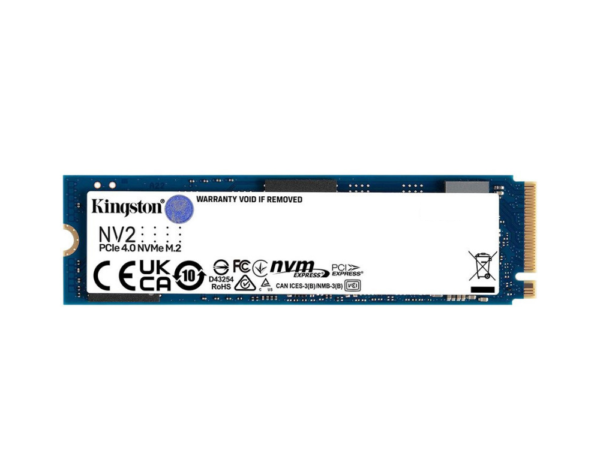 Kingston 250GB NV2 M.2 2280 PCIe 4.0 NVMe SSD, up to 3500/2100MB/s - Storage Gamers Point 18.000 