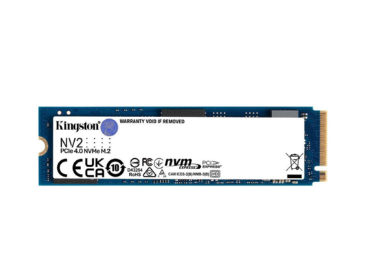 Kingston 1TB NV2 M.2 2280 PCIe 4.0 NVMe SSD, up to 3500/2100MB/s - GPH Storage Gamers Point 36.000 