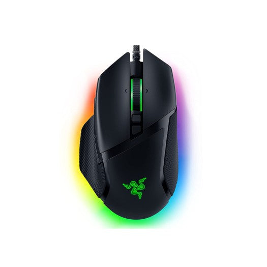 Razer Basilisk V3 Customizable Ergonomic Gaming Mouse: Fastest Gaming Mouse Switch - Chroma RGB Lighting - 26K DPI Optical Sensor - 11 Programmable Buttons - HyperScroll Tilt Wheel - Classic Black