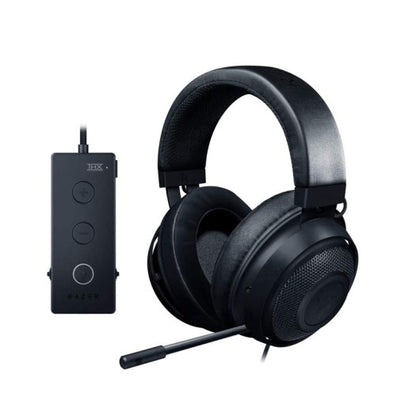 Razer Kraken Tournament Edition THX 7.1 Surround Sound Gaming Headset: Retractable Noise Cancelling Mic - USB DAC -  For PC, PS4, PS5, Nintendo Switch, Xbox One, Xbox Series X & S, Mobile – Black MP HEADSET Gamers Point 62.000 