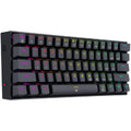 Redragon K630 60% Mechanical Keyboard Black– Brown Switch Redragon Keyboard  Gamers Point