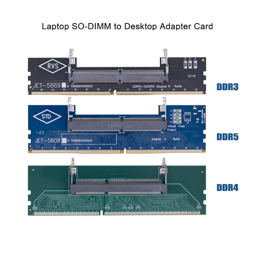 Laptop RAM to Desktop Adapter (SO-DIMM to DIMM) DDR3/DDR4/DDR5 | Gamers Point Bahrain
