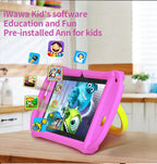 7.0 Inch Kids Tablet Android 12 Quad Core 4GB+64GB WiFi Bluetooth Educational - Gamers Point Bahrain