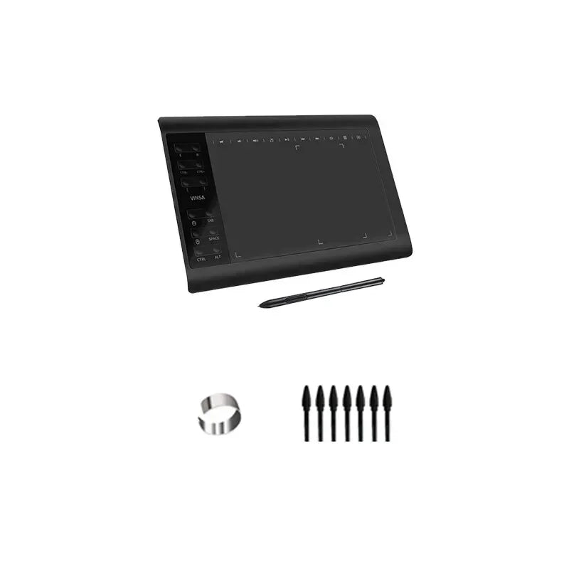 10*6 Inch Portable Digital Tablet Connect Mobile Phone Digital Pressure Drawing - Gamers Point Bahrain
