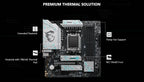 MSI B650M GAMING PLUS WIFI AMD AM5 Motherboard | DDR5 7200+MHz | Ryzen 7000 / 8000 - Gamers Point Bahrain