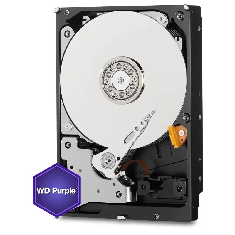 WD Purple 500GB Surveillance Internal Hard Drive Disk 3.5" 64M Cache SATA III 6Gb/s 1TB 2TB 3TB HDD HD Harddisk for CCTV DVR NVR