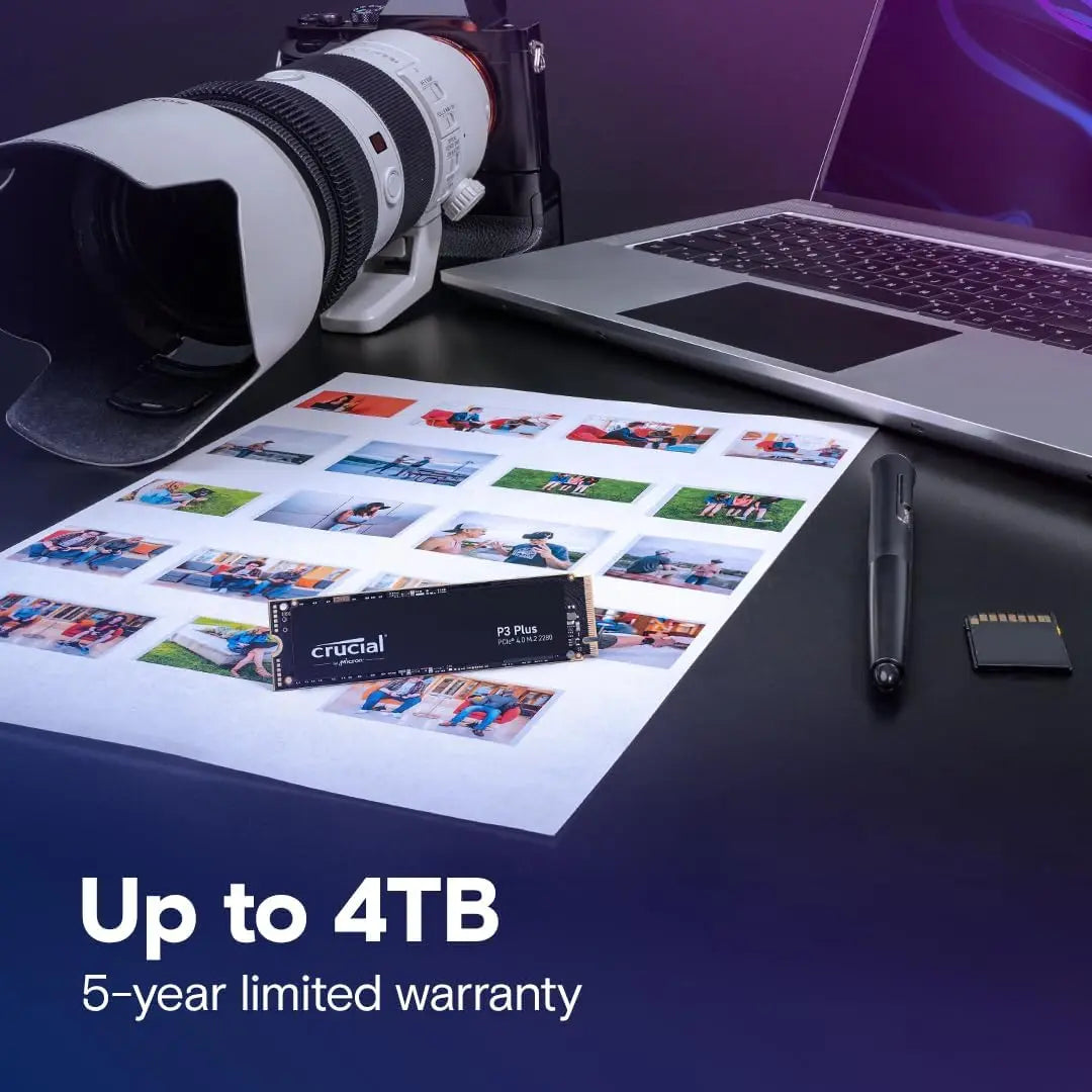 Crucial P3 Plus 1TB 2TB PCIe Gen4 NVMe M.2 SSD Internal Hard Drive(OEM Package)&Crucial NVME 2280 P310 1TB  SSD&Crucial T500 1TB