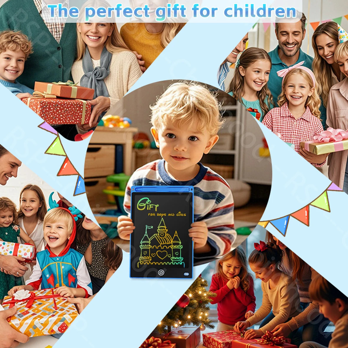 8.5 Inch LCD Writing Tablet Digital Drawing Tablet Handwriting Pads Portable Electronic Tablet Board For 3 4 5 6 7 8 Years kids