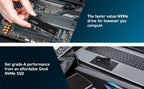 Crucial P3 Plus 1TB 2TB PCIe Gen4 NVMe M.2 SSD Internal Hard Drive(OEM - Gamers Point Bahrain