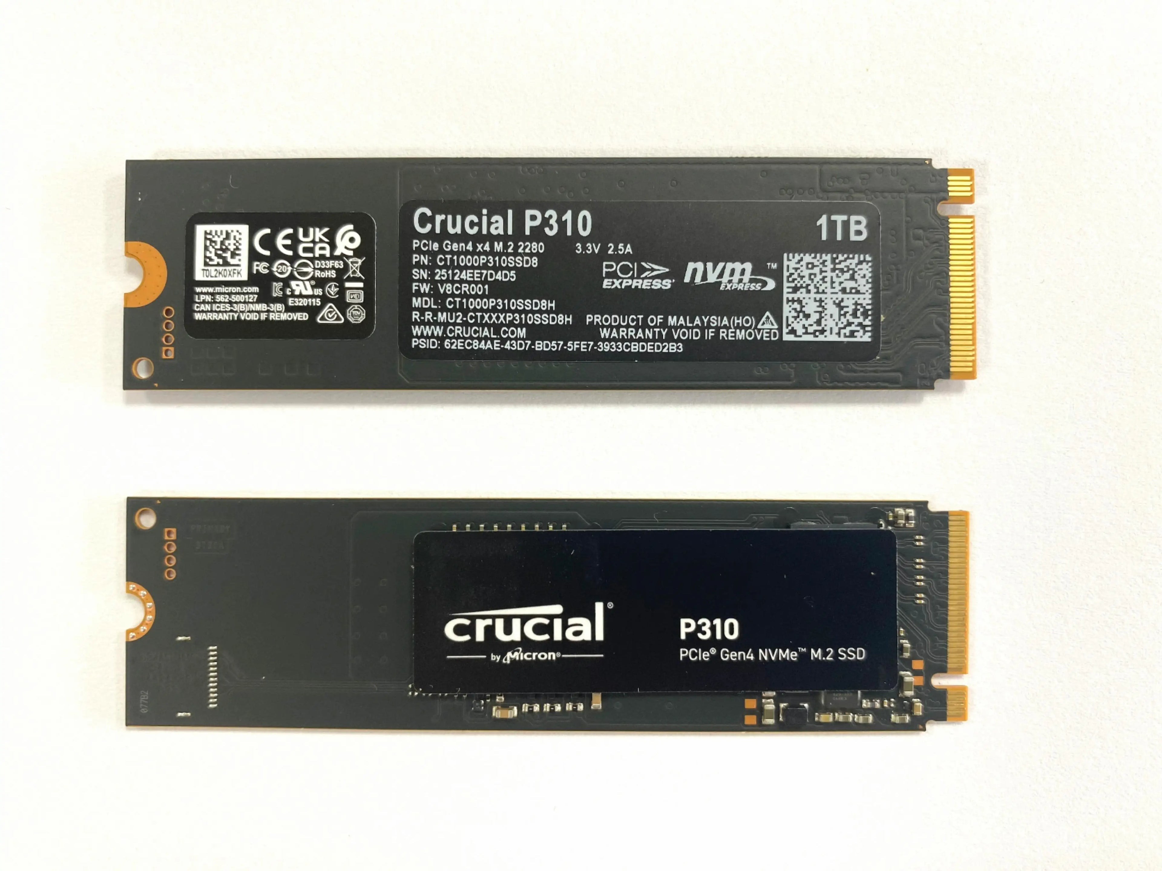 Crucial P3 Plus 1TB 2TB PCIe Gen4 NVMe M.2 SSD Internal Hard Drive(OEM Package)&Crucial NVME 2280 P310 1TB  SSD&Crucial T500 1TB