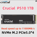 Crucial P510 1TB Gen5 NVMe SSD - PCIe 5.0 M.2 - Gamers Point Bahrain