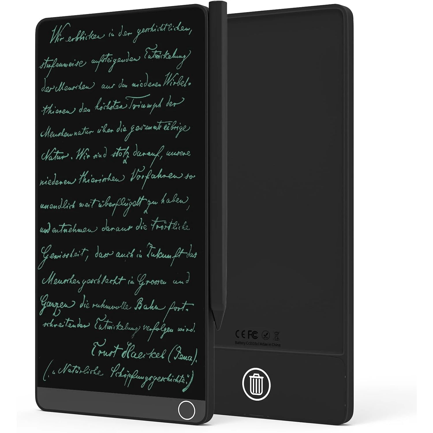 6.5" Full Screen LCD Writing Tablet, Portable Digital Notepad, Lightweight Pocket Design, Ideal For Creative Sketching Drafting