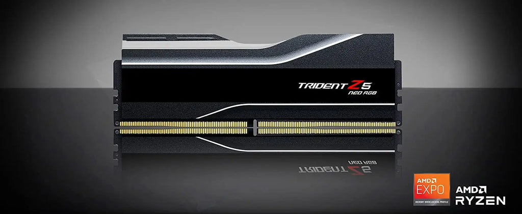 G.Skill DDR5 Trident Z5 NEO RGB Series (16GBx2 )/ (24GBx2)/(32GBx2)Ram 288-Pin SDRAM 6000MHz (AMD Expo) Dual Channel Desktop RAM