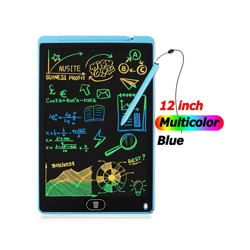 Tablets Electronic Handwriting Pad 12 inch Writing Board Drawing Tablet LCD Screen - Gamers Point Bahrain