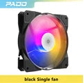 Aigo Pado P16 RGB Silent Fan 120mm Computer Case Water Cooling Large 4Pin CPU Cooler 12cm PC Case Fan Color Lighting ventilador - BAHRAIN