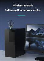 ICANING 1300Mbps Dual-Band USB 3.0 Wi-Fi Adapter (4 Antennas) | Bahrain - Gamers Point Bahrain