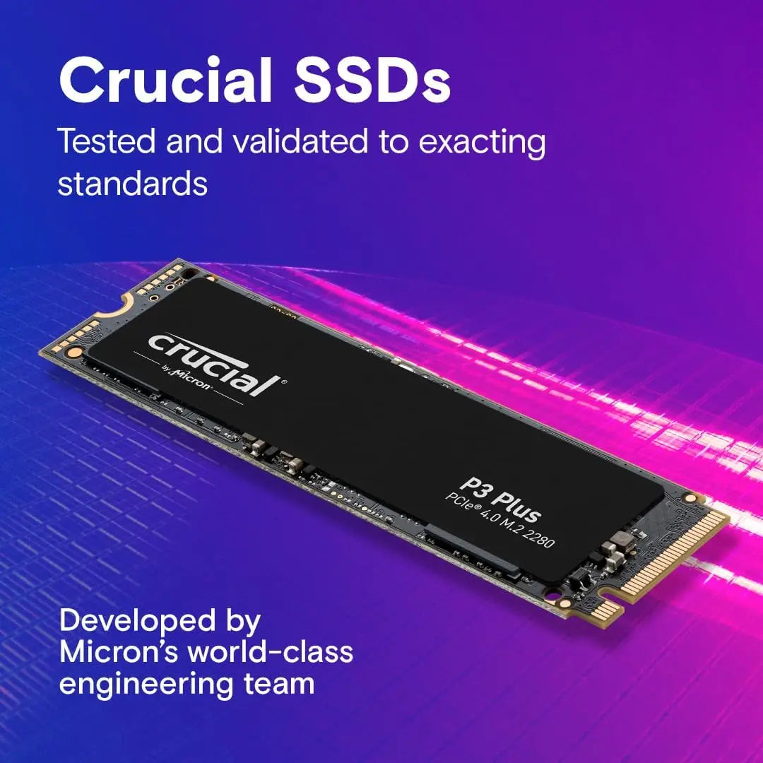Crucial P3 Plus 1TB 2TB PCIe Gen4 NVMe M.2 SSD Internal Hard Drive(OEM Package)&Crucial NVME 2280 P310 1TB  SSD&Crucial T500 1TB