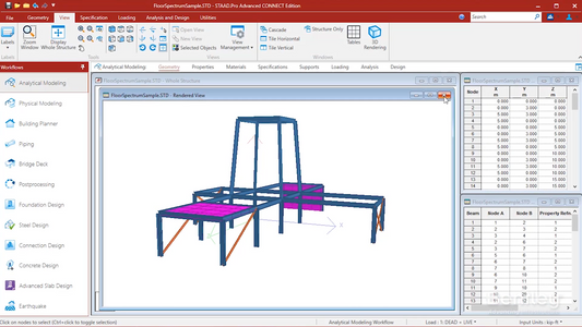 Bentley STAAD.Pro CONNECT Edition – Structural Analysis & Design Software Offline
