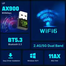 WiFi 6 AX900 Bluetooth 5.3 WiFi USB Adapter Wireless Gamers Point   Gamers Point