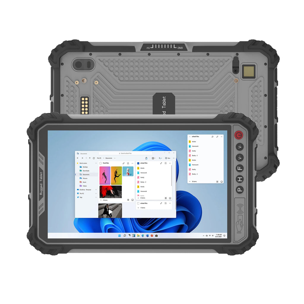 8 inch Industrial Tablet PC 4G LTE i5-8200y 16GB RAM 512GB ROM IP67 Waterproof Rugged Slim Thin Windows 11 Tablet PC