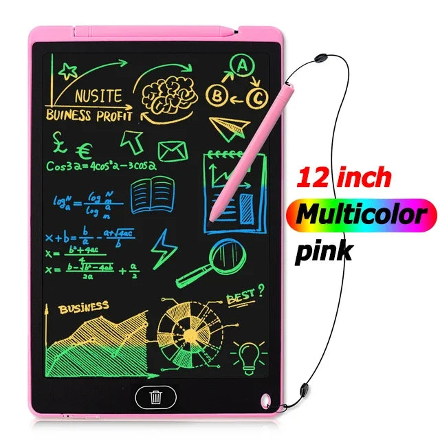 Tablets Electronic Handwriting Pad 12 inch Writing Board Drawing Tablet LCD Screen - Gamers Point Bahrain